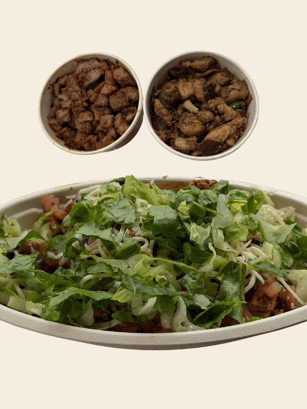 Chipotle Double High Protein Bowl
