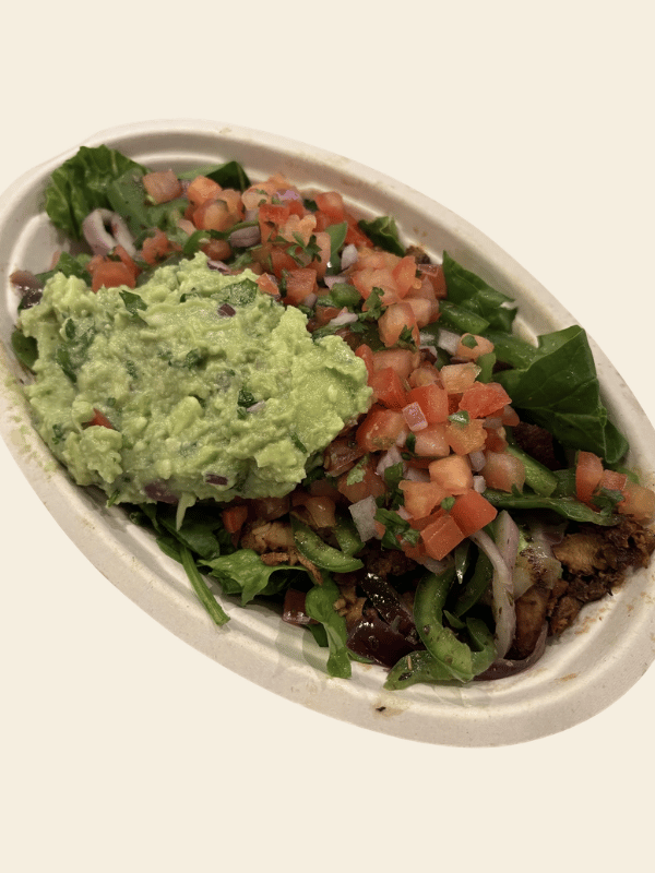Chipotle High Protein Low Calorie Salad
