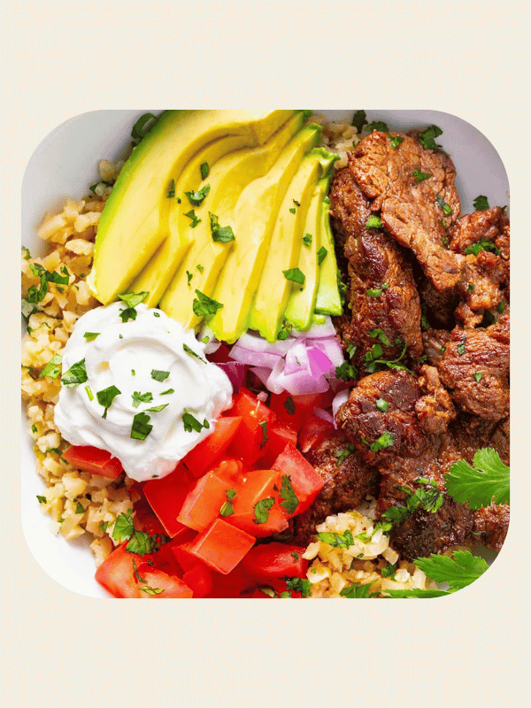 Chipotle Keto Salad Bowl